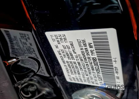 2012 Honda Crosstour Ex z USA, uszkodzony, nr VIN 5J6TF1H35CL002985